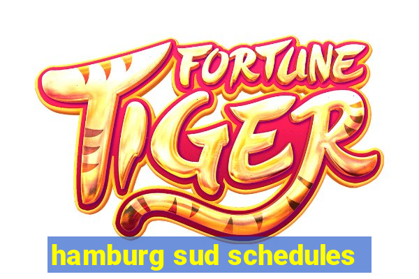 hamburg sud schedules